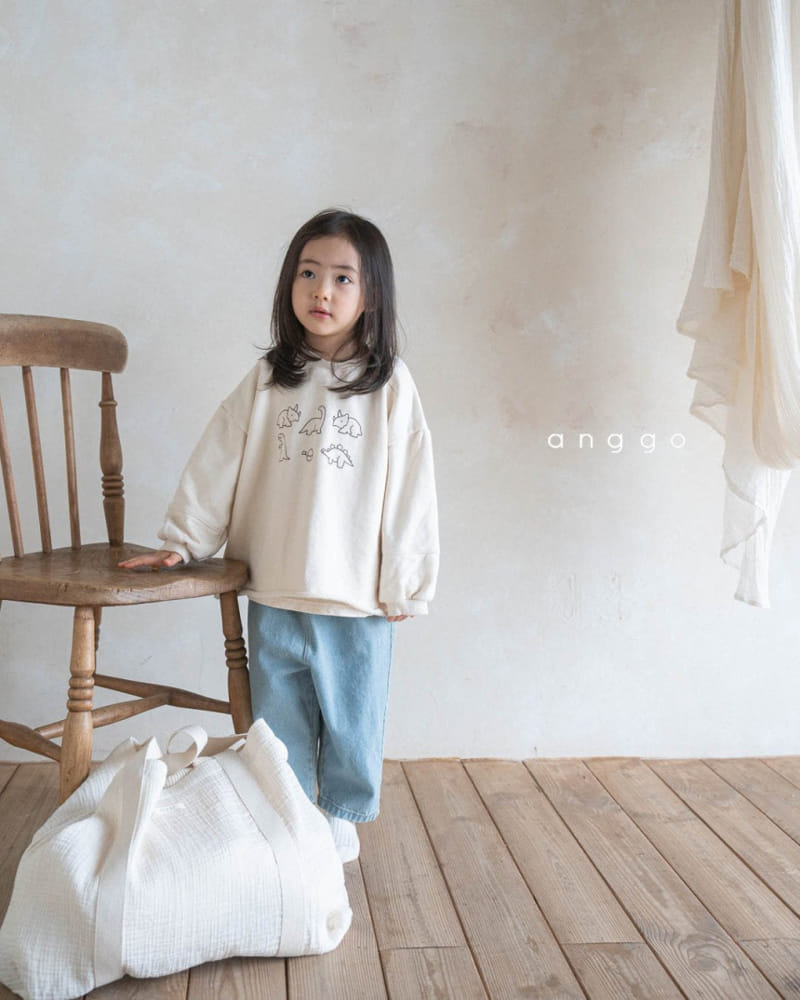Anggo - Korean Children Fashion - #childofig - Dino Sweatshirt - 10