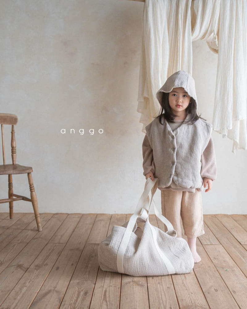 Anggo - Korean Children Fashion - #childrensboutique - Croiffle Pocket Sweatshirt - 7