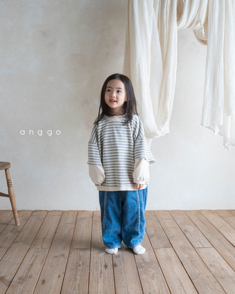 Anggo - Korean Children Fashion - #designkidswear - Danish Sweatshirt - 11