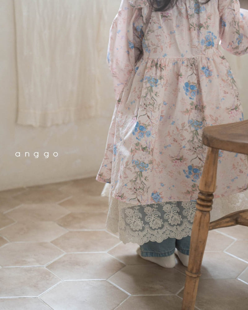 Anggo - Korean Children Fashion - #designkidswear - Watercolor One-Piece - 9