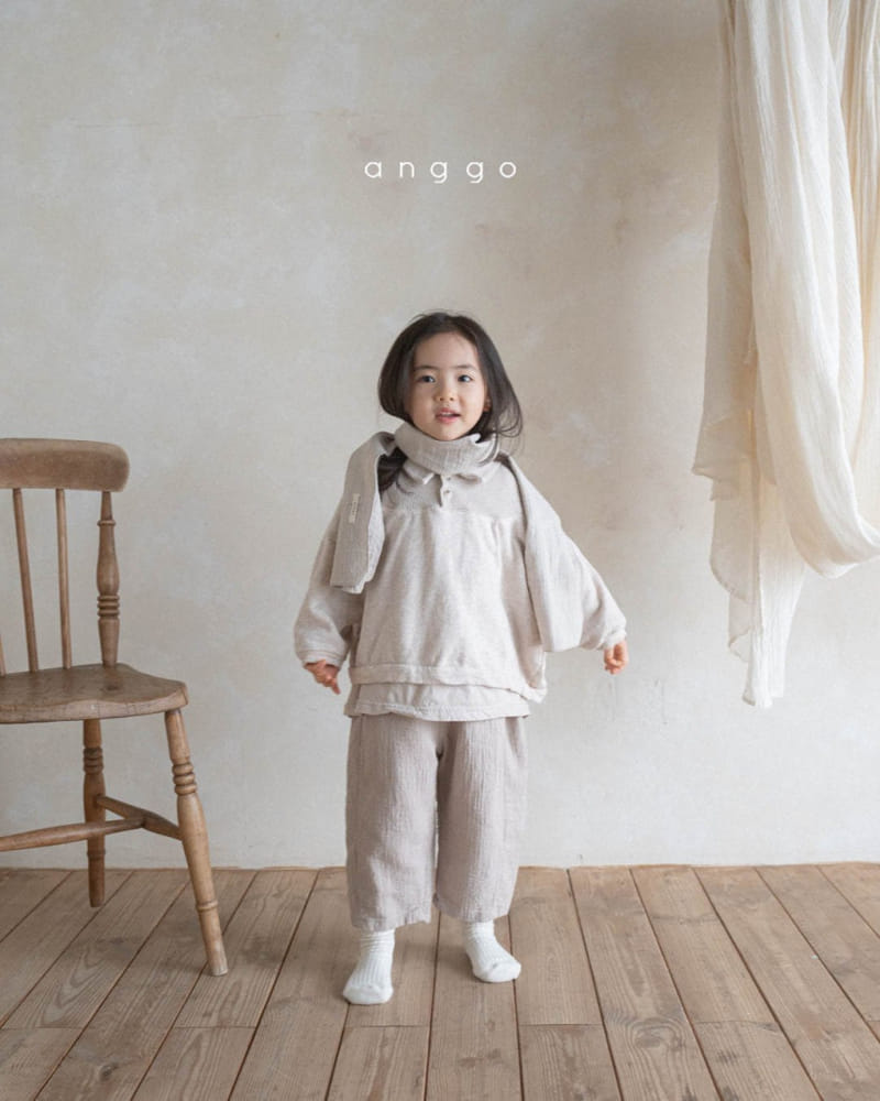 Anggo - Korean Children Fashion - #discoveringself - Waffle Kitcat Sweatshirt - 11