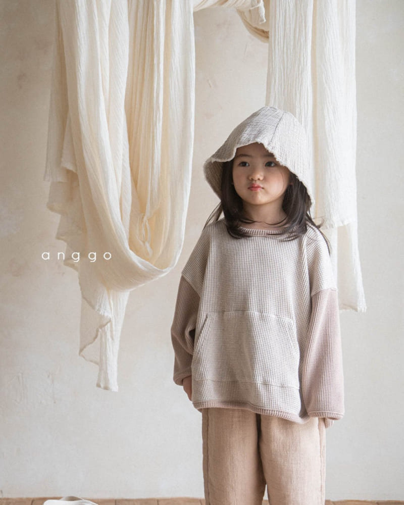 Anggo - Korean Children Fashion - #discoveringself - Croiffle Pocket Sweatshirt - 9