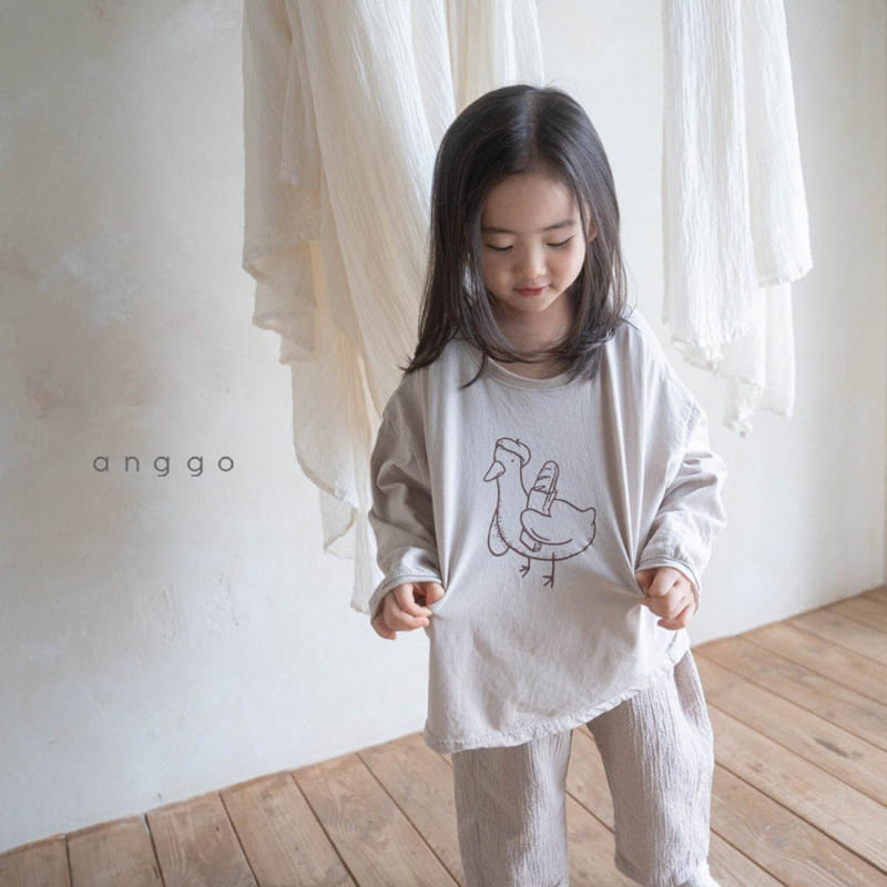 Anggo - Korean Children Fashion - #littlefashionista - Duck Tee - 5