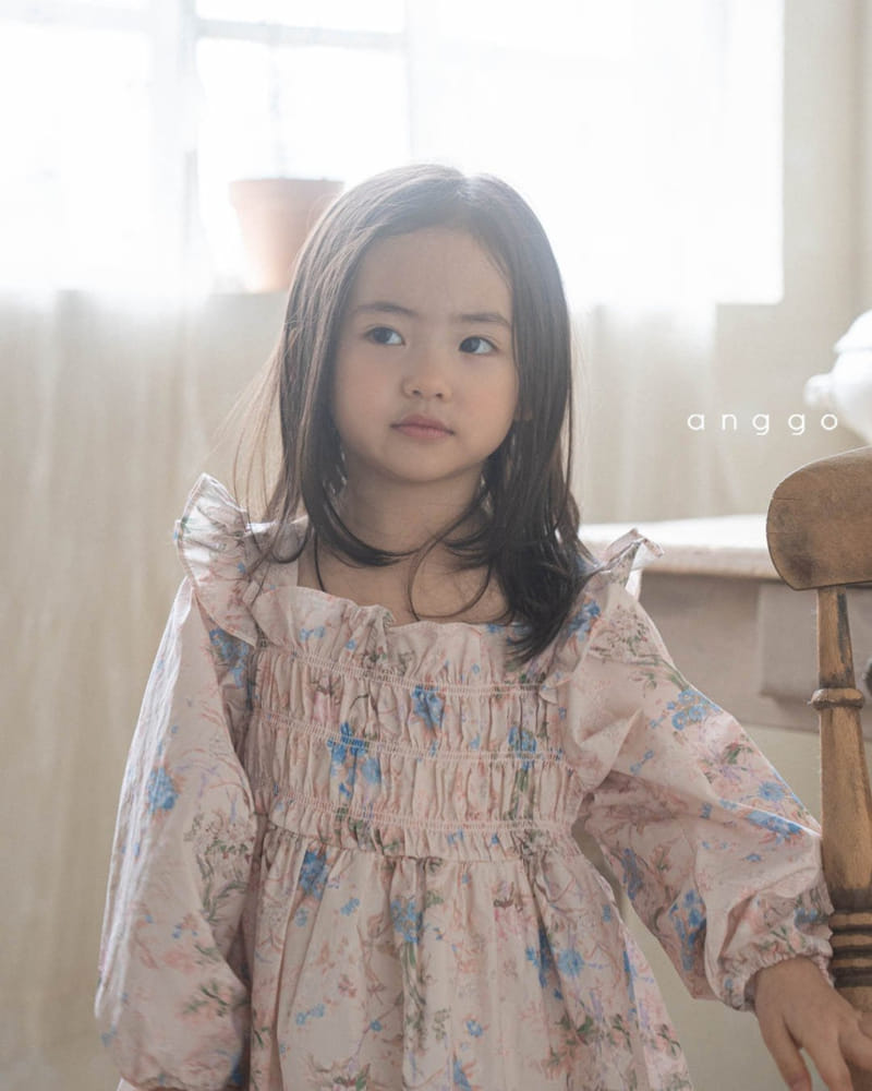 Anggo - Korean Children Fashion - #magicofchildhood - Watercolor One-Piece - 3