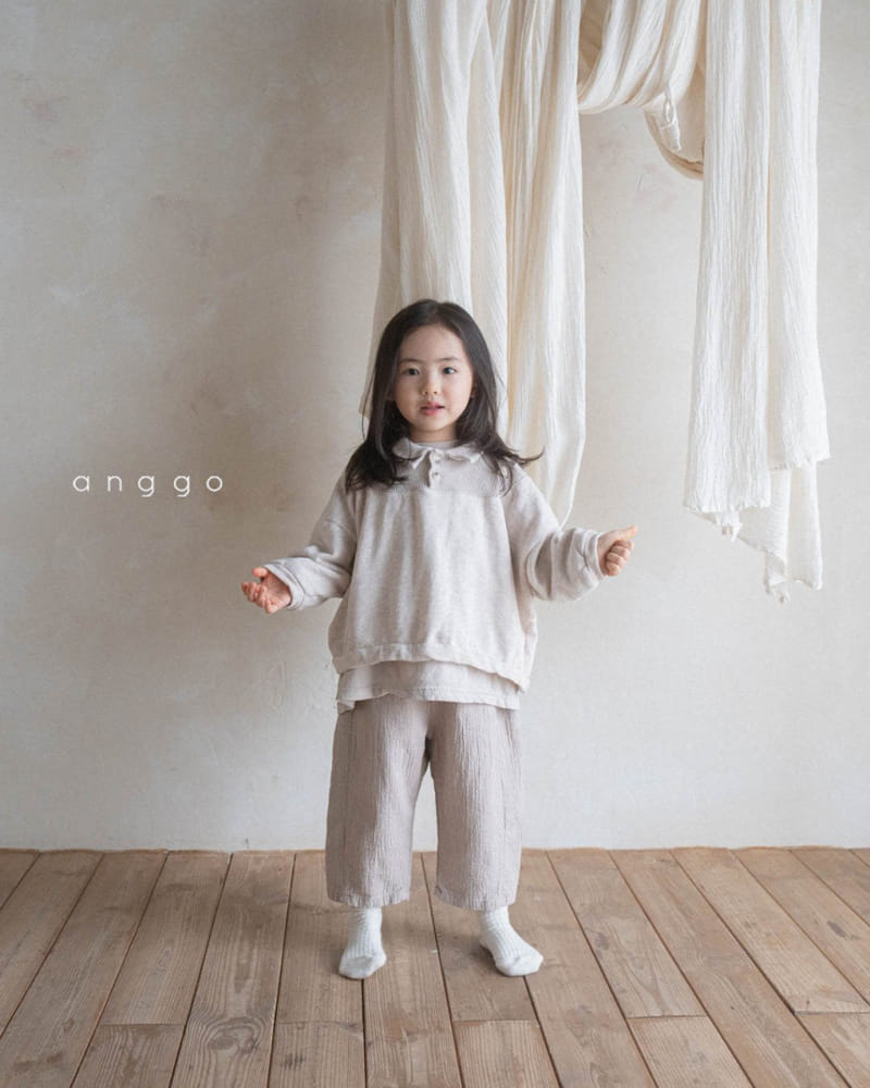 Anggo - Korean Children Fashion - #minifashionista - Waffle Kitcat Sweatshirt - 3