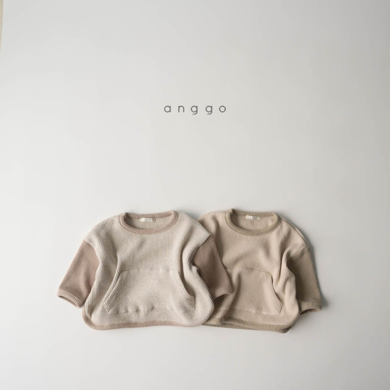 Anggo - Korean Children Fashion - #minifashionista - Croiffle Pocket Sweatshirt