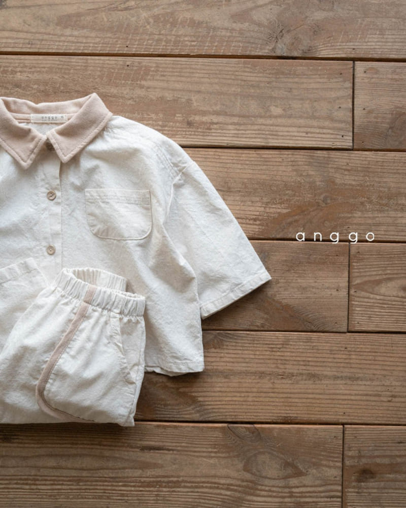 Anggo - Korean Children Fashion - #prettylittlegirls - Vanilla Top Bottom Set - 8