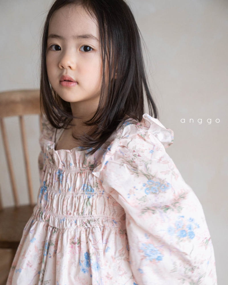 Anggo - Korean Children Fashion - #prettylittlegirls - Watercolor One-Piece - 5