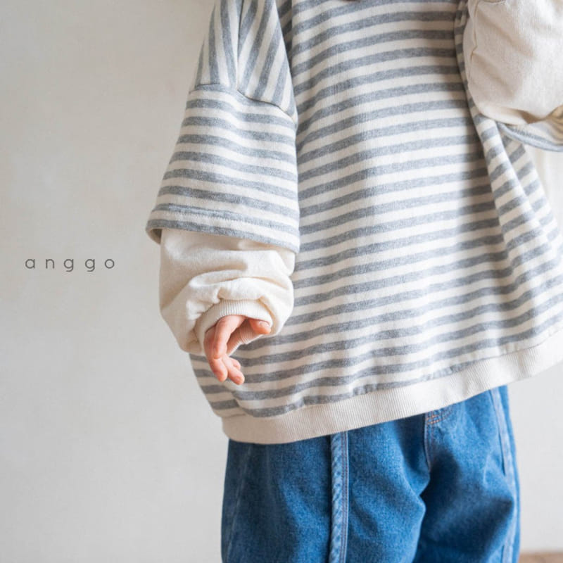 Anggo - Korean Children Fashion - #stylishchildhood - Danish Sweatshirt - 8