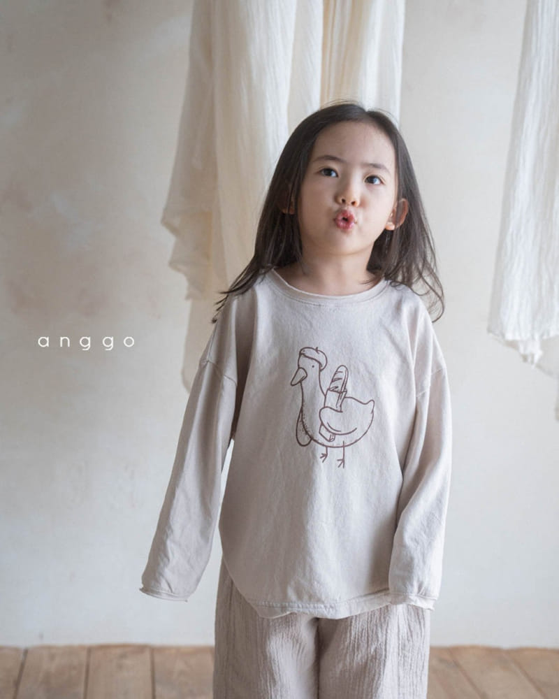 Anggo - Korean Children Fashion - #todddlerfashion - Duck Tee - 9