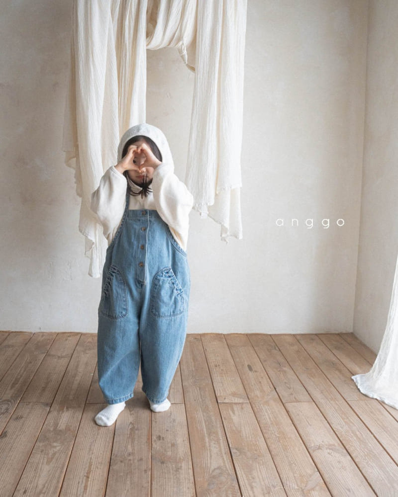 Anggo - Korean Children Fashion - #toddlerclothing - Cuma Hoody Tee - 5