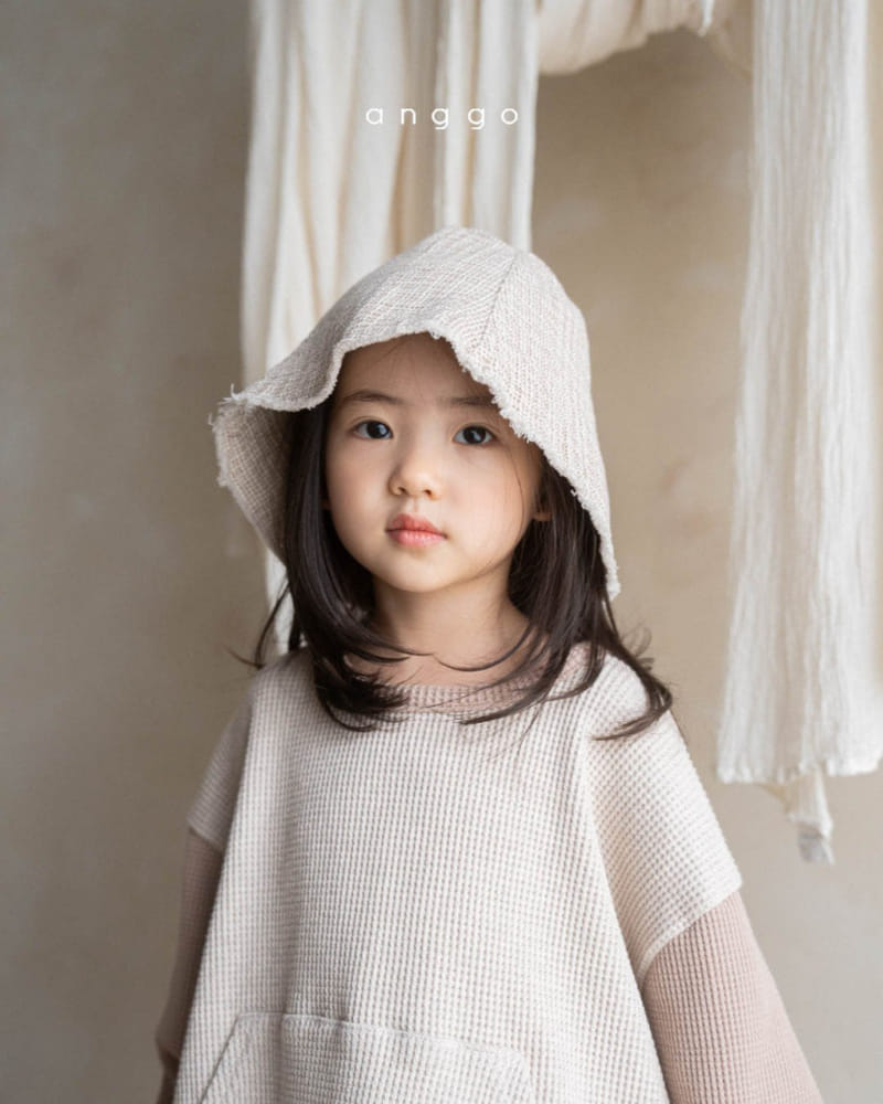 Anggo - Korean Children Fashion - #todddlerfashion - Croiffle Pocket Sweatshirt - 4
