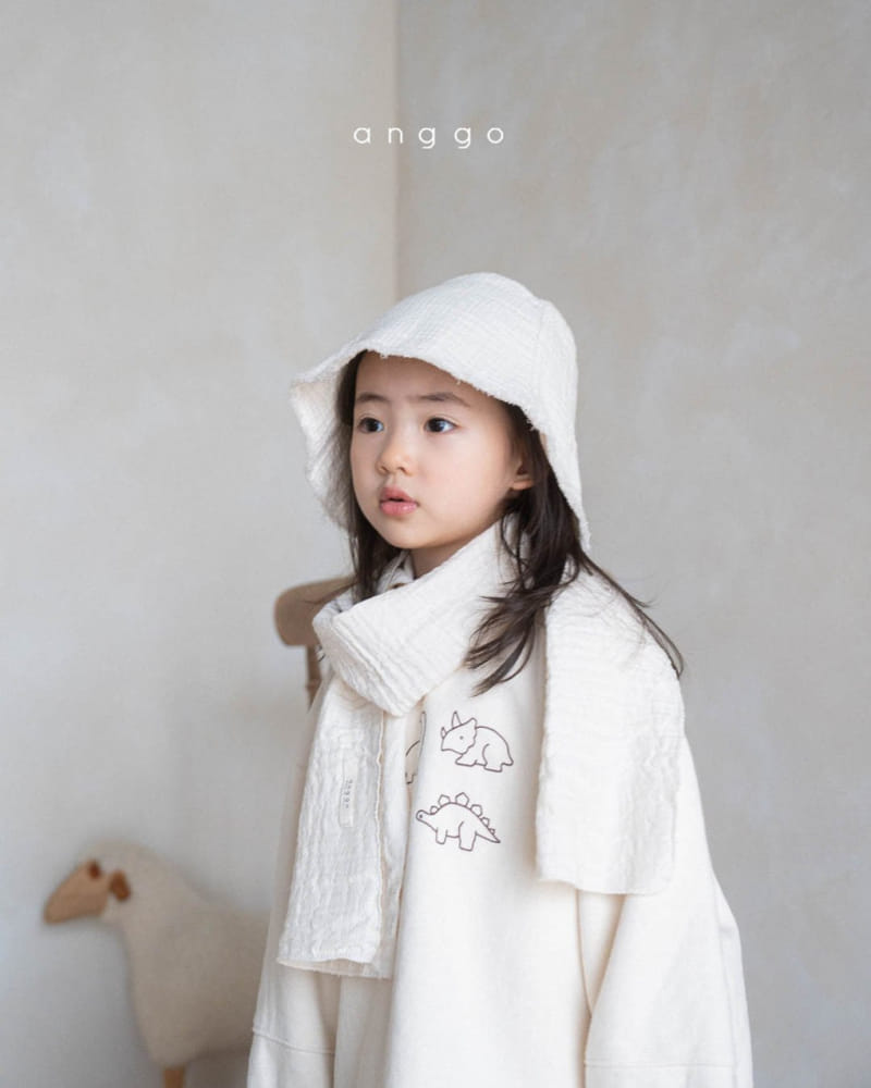 Anggo - Korean Children Fashion - #toddlerclothing - Dino Sweatshirt - 8