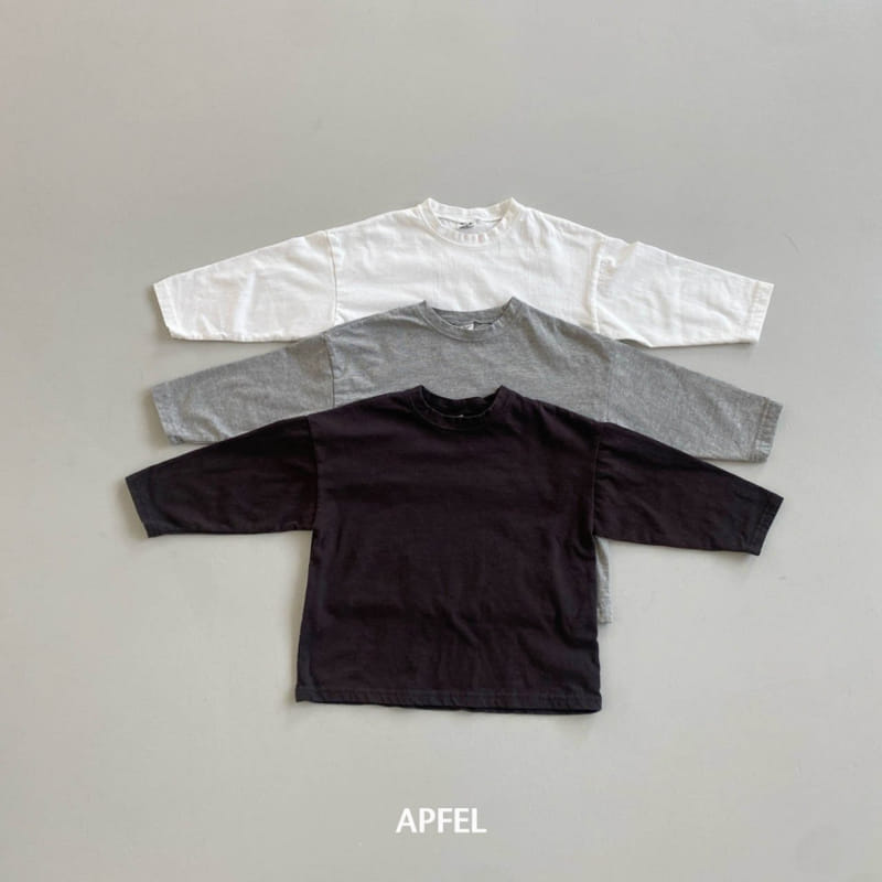 Apfel - Korean Children Fashion - #designkidswear - Sand Tee - 8