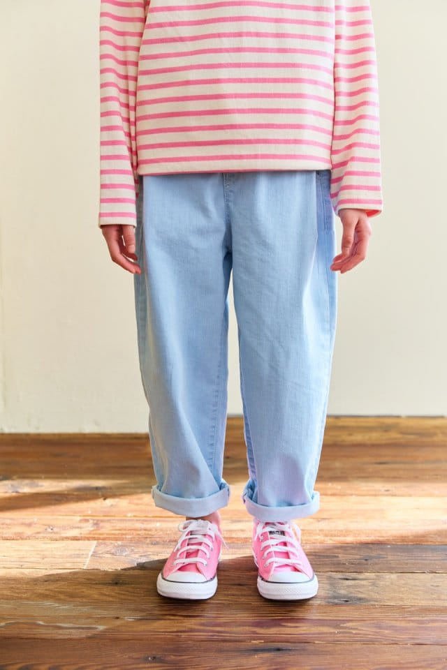Apple Smile - Korean Children Fashion - #magicofchildhood - Urban Denim Pants