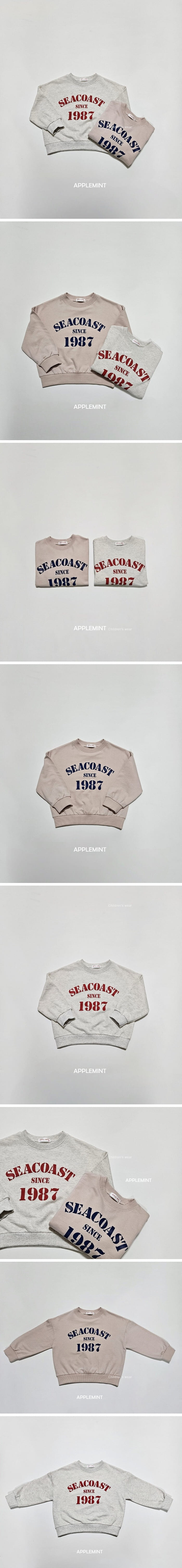 Applemint - Korean Children Fashion - #designkidswear - 1987 Sweatshirt - 2