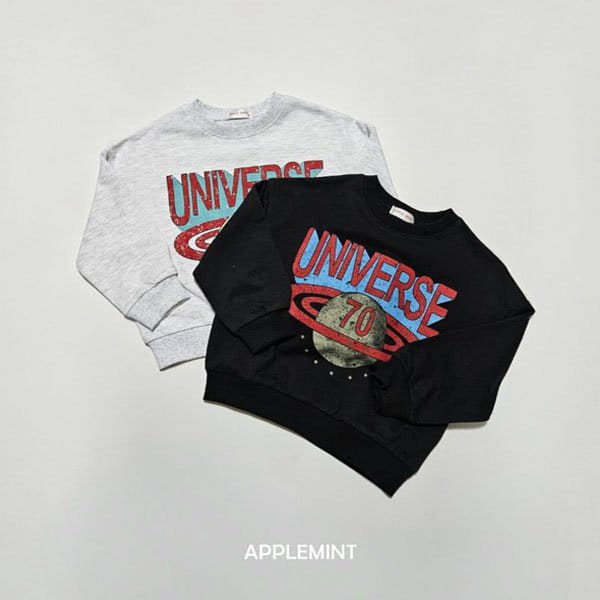 Applemint - Korean Children Fashion - #kidzfashiontrend - Universe Sweatshirt