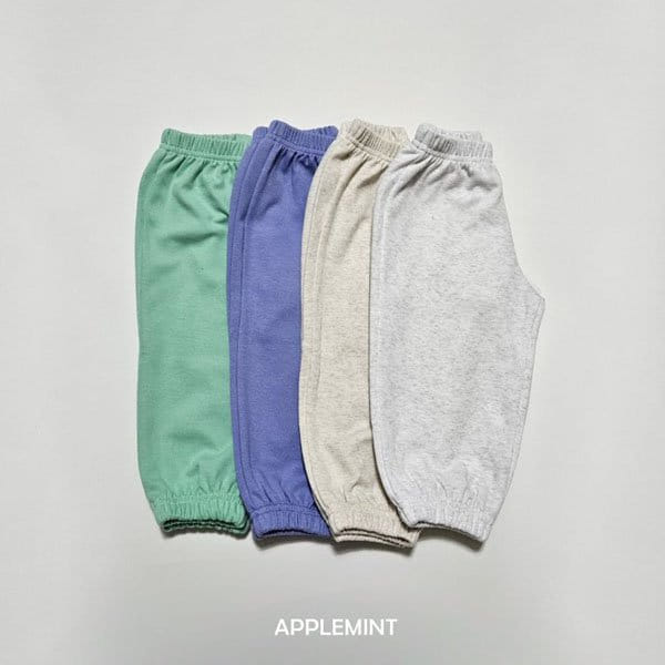 Applemint - Korean Children Fashion - #minifashionista - Color Jogger Pants