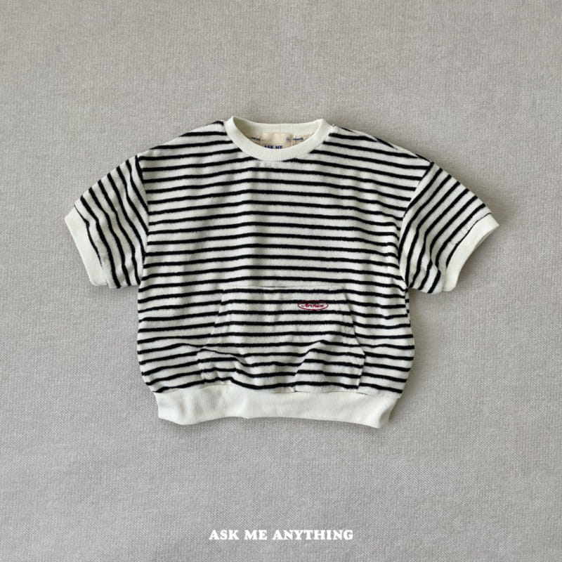 Ask Me Anything - Korean Children Fashion - #Kfashion4kids - Archive Short Sleeve Sweatshirt - 5