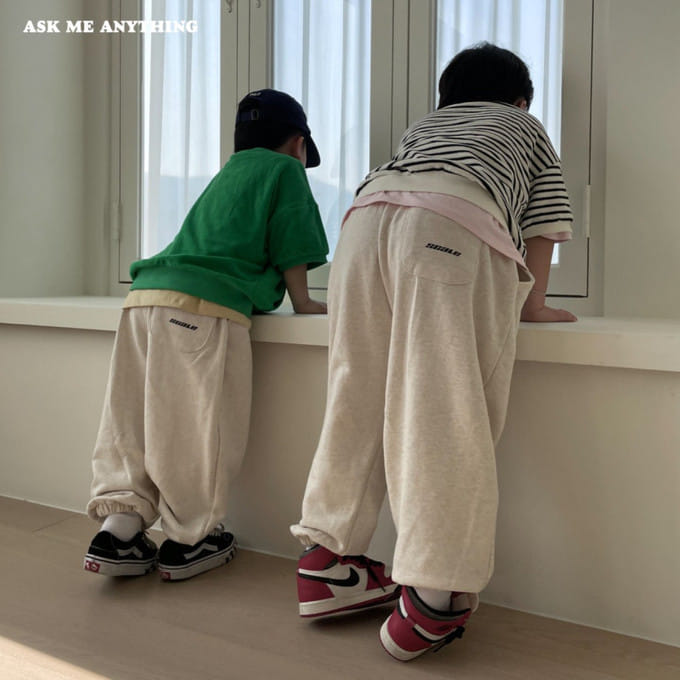 Ask Me Anything - Korean Children Fashion - #childofig - Scale Jogger PantS