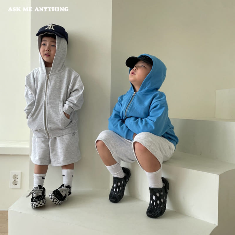 Ask Me Anything - Korean Children Fashion - #childofig - Fit Sweat Half Pants - 11
