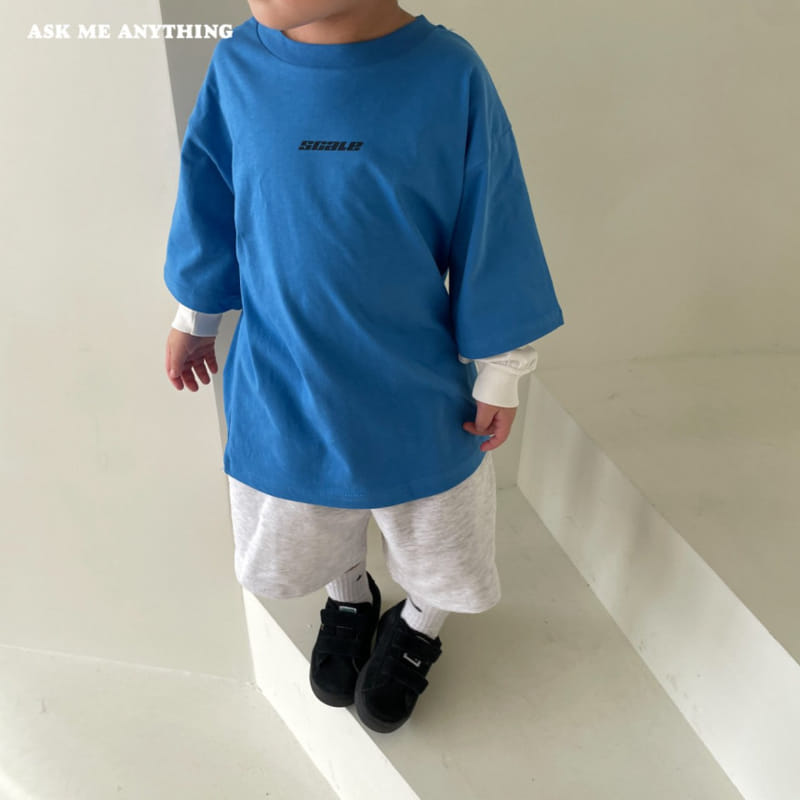 Ask Me Anything - Korean Children Fashion - #kidsshorts - Layered Tee - 9