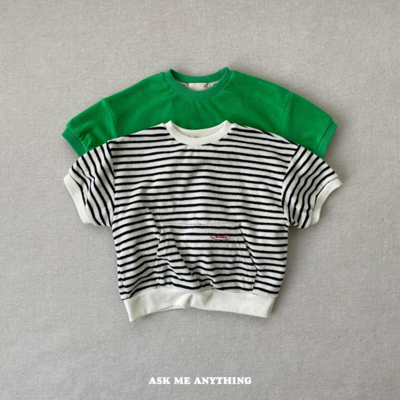 Ask Me Anything - Korean Children Fashion - #kidsshorts - Archive Short Sleeve Sweatshirt - 2