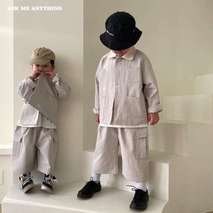 Ask Me Anything - Korean Children Fashion - #kidsshorts - Walk Pocket Pants