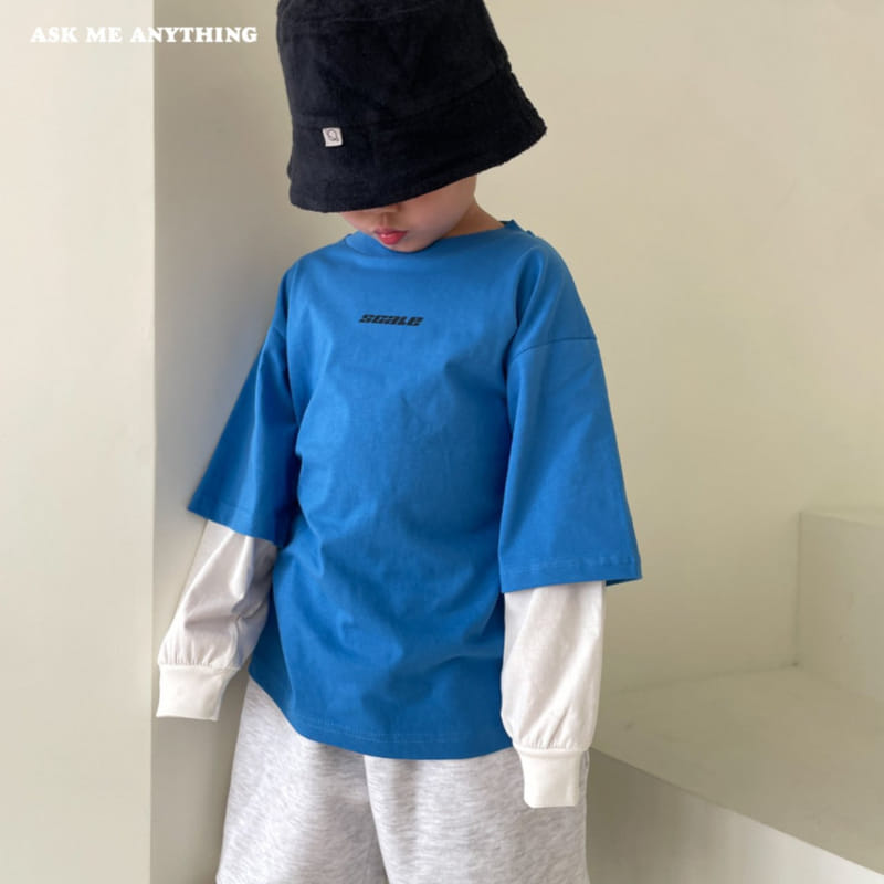 Ask Me Anything - Korean Children Fashion - #kidsstore - Layered Tee - 10