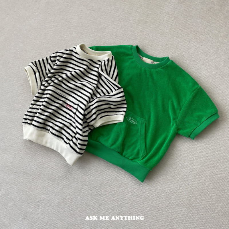 Ask Me Anything - Korean Children Fashion - #kidsstore - Archive Short Sleeve Sweatshirt - 3
