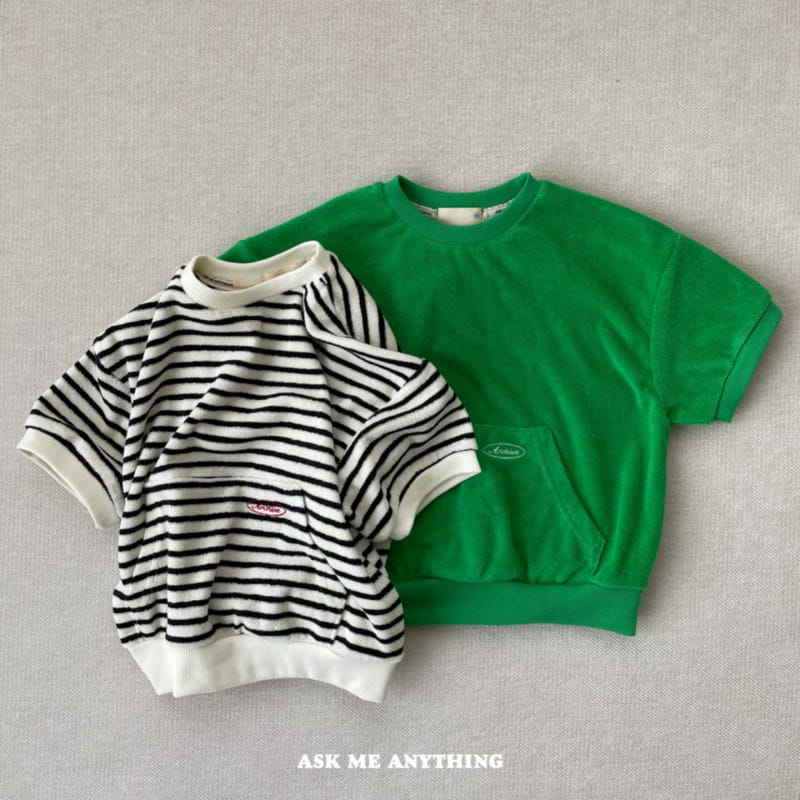 Ask Me Anything - Korean Children Fashion - #kidsstore - Archive Short Sleeve Sweatshirt - 4