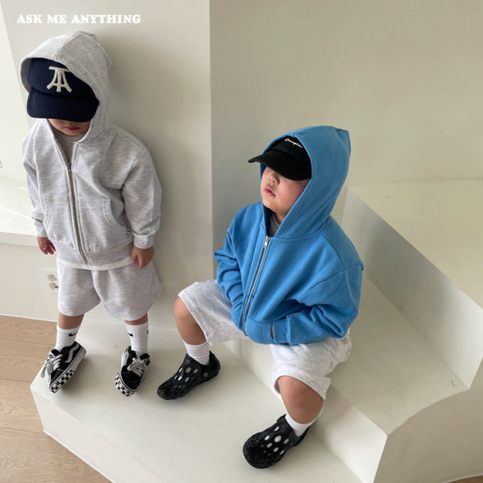 Ask Me Anything - Korean Children Fashion - #magicofchildhood - Fuzzy Hoody Zip Up