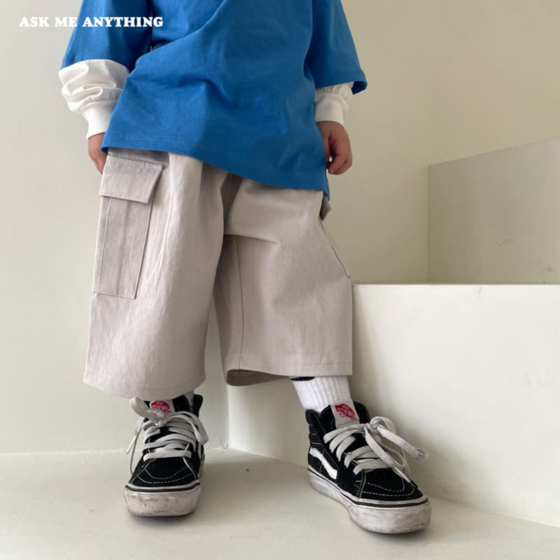 Ask Me Anything - Korean Children Fashion - #minifashionista - Walk Pocket Pants - 7