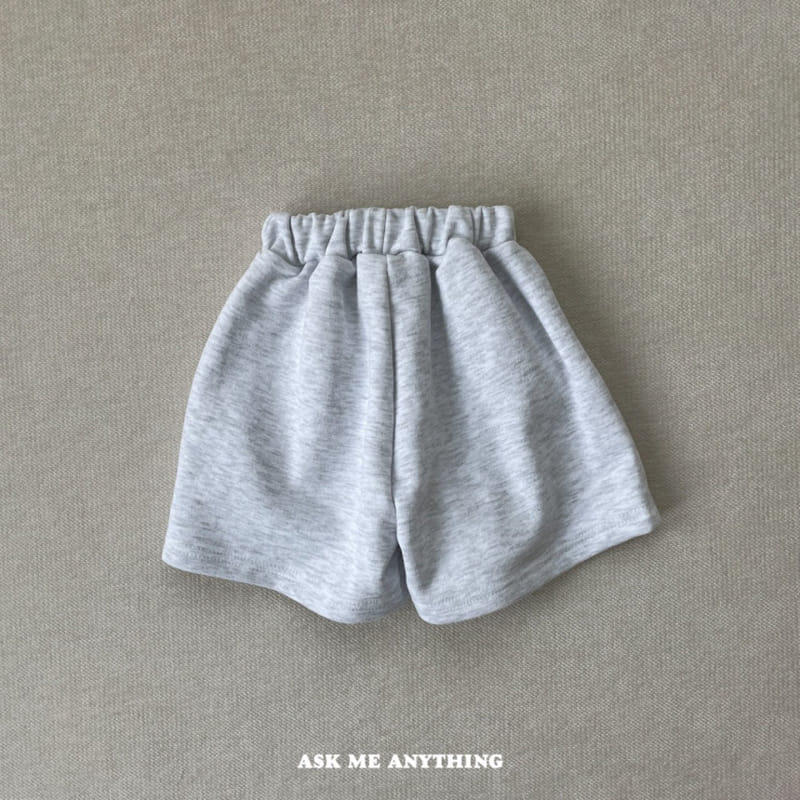 Ask Me Anything - Korean Children Fashion - #minifashionista - Fit Sweat Half Pants - 6
