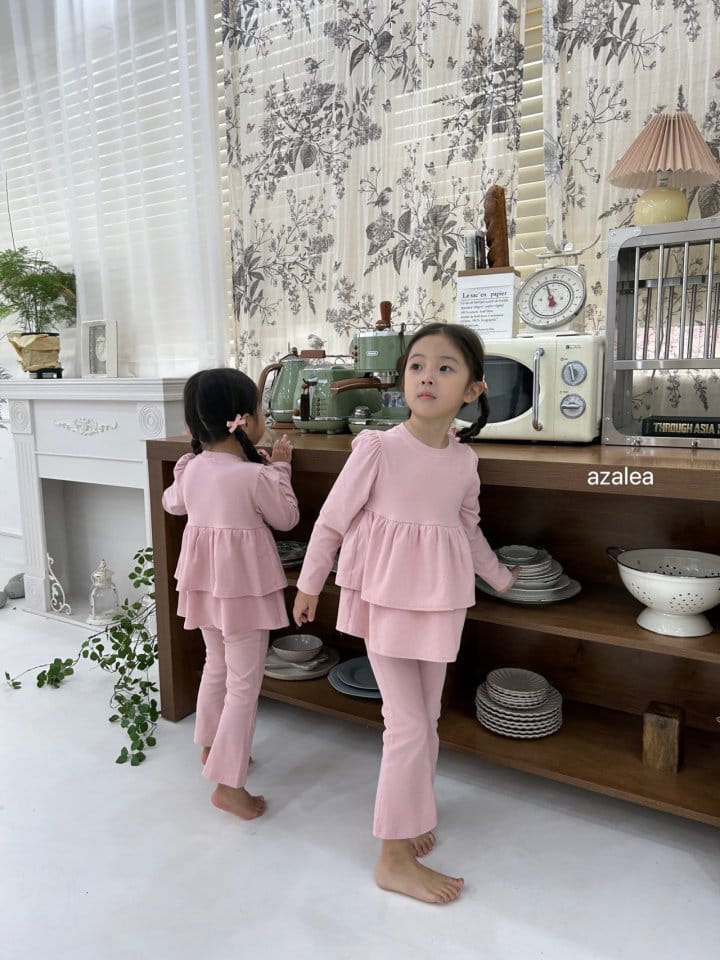 Azalea - Korean Children Fashion - #designkidswear - Easy Kan Kan Top Bottom Set - 8