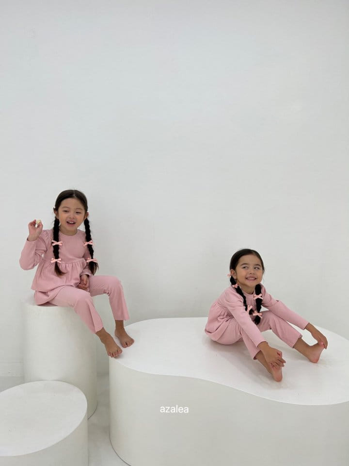 Azalea - Korean Children Fashion - #fashionkids - Easy Kan Kan Top Bottom Set - 10