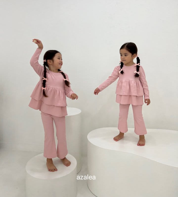Azalea - Korean Children Fashion - #kidsshorts - Easy Kan Kan Top Bottom Set - 11