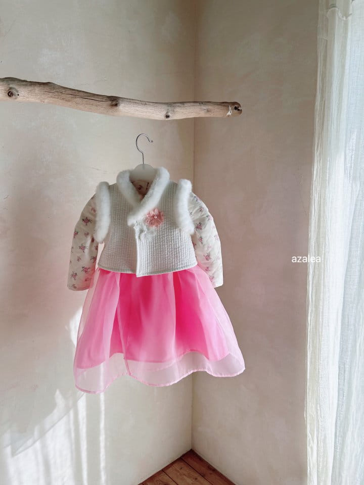 Azalea - Korean Children Fashion - #kidsstore - Flower Hanbok - 2