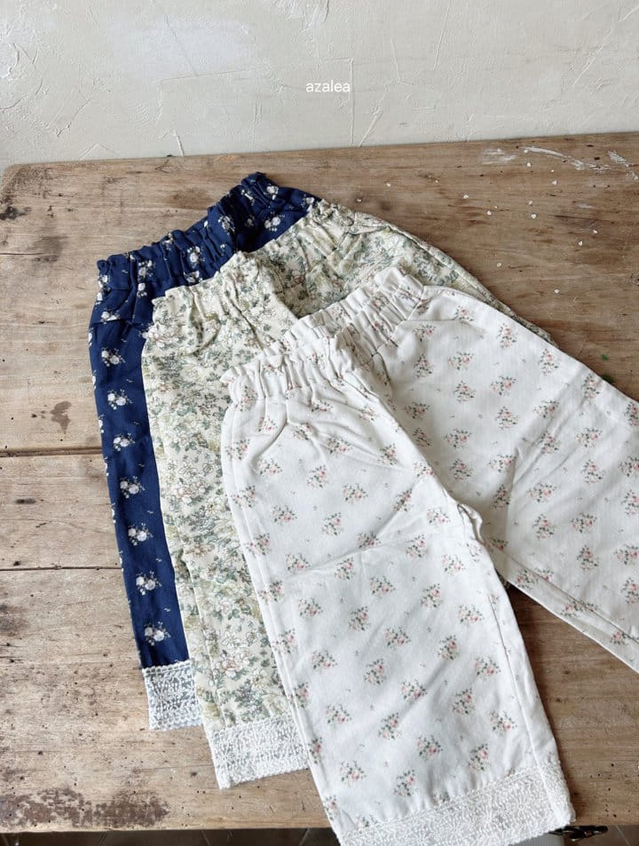 Azalea - Korean Children Fashion - #kidzfashiontrend - Flower Pants