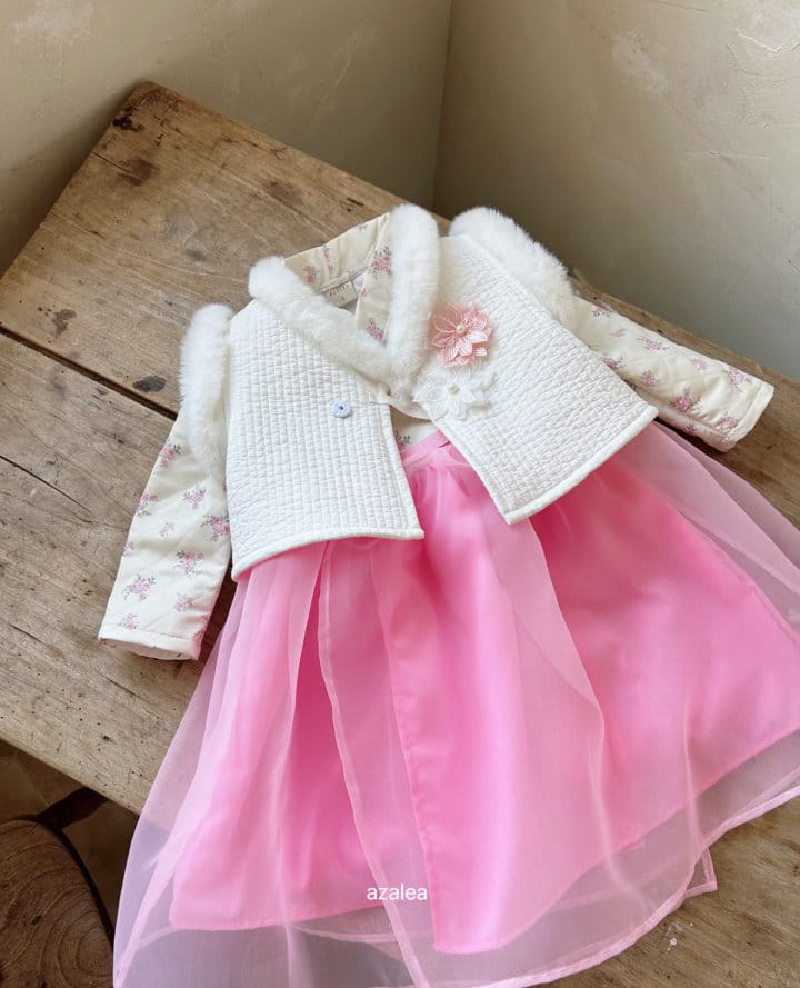 Azalea - Korean Children Fashion - #littlefashionista - Flower Hanbok - 5