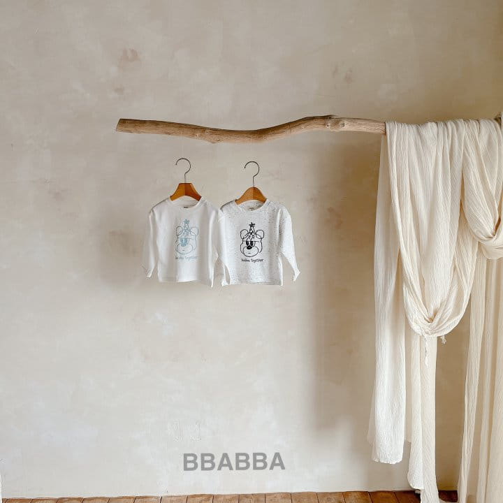Bbabba - Korean Baby Fashion - #babyboutiqueclothing - Kkokkal Bear Tee - 4