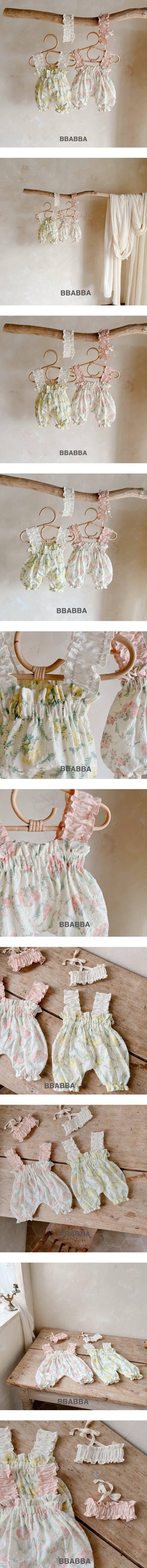 Bbabba - Korean Baby Fashion - #babyoutfit - Rene Frill Hair Band  Set - 2