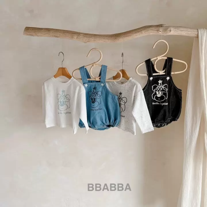 Bbabba - Korean Baby Fashion - #babywear - Kkokkal Bear Dungarees  - 3