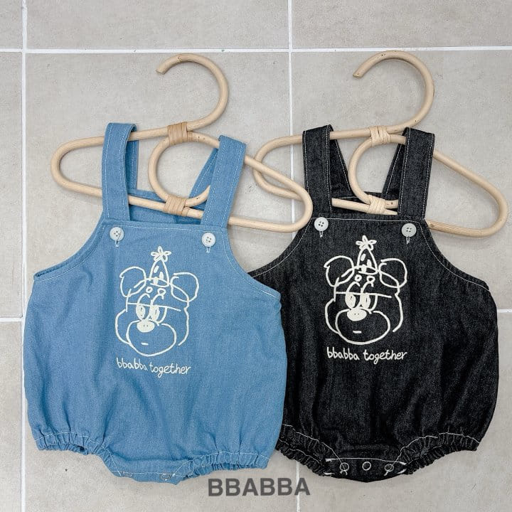 Bbabba - Korean Baby Fashion - #babywear - Kkokkal Bear Dungarees  - 4