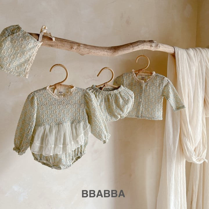 Bbabba - Korean Baby Fashion - #onlinebabyshop - I Love Lace Body Suit