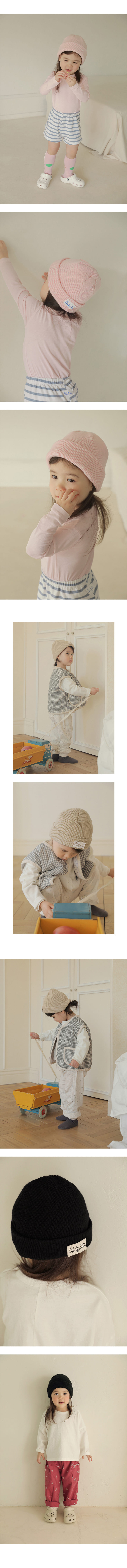 Bien A Bien - Korean Children Fashion - #childrensboutique - Humphrey Knit Beanie - 3