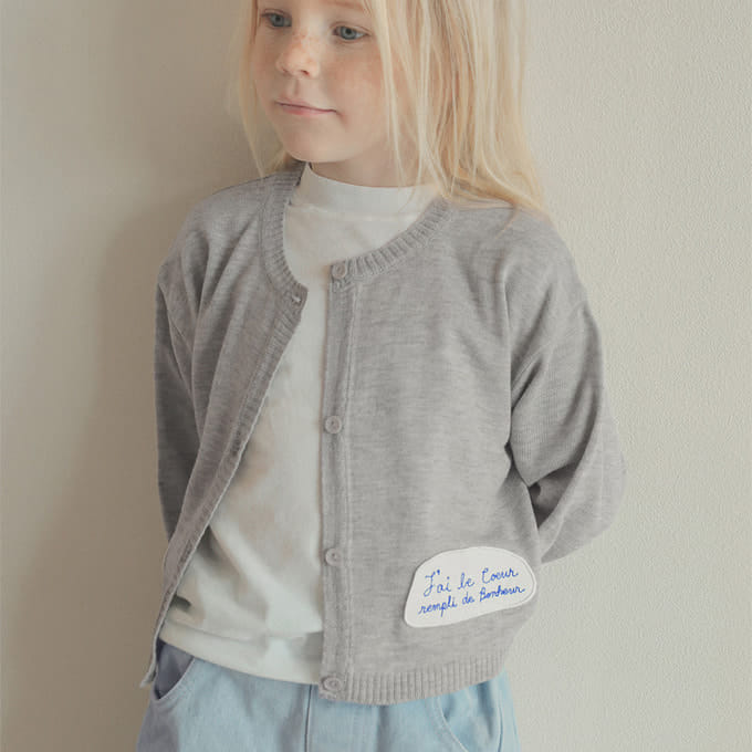Bien A Bien - Korean Children Fashion - #kidsshorts - Pilsen Knit Cardigan
