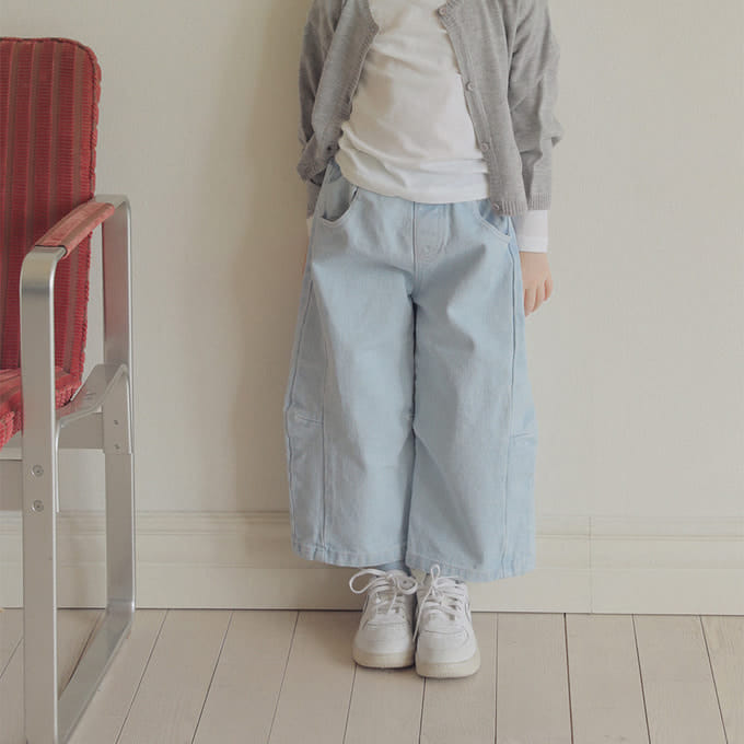 Bien A Bien - Korean Children Fashion - #prettylittlegirls - Vlore Denim Pants