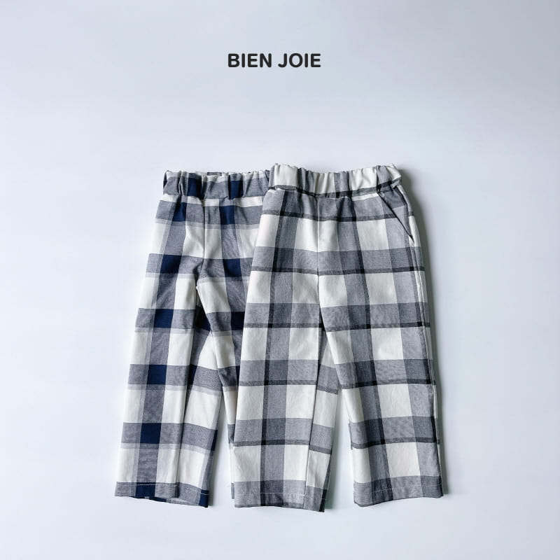 Bien Joie - Korean Children Fashion - #Kfashion4kids - Dex Check PantS - 2