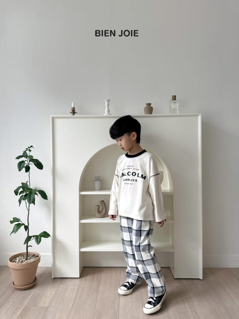 Bien Joie - Korean Children Fashion - #childrensboutique - Dex Check PantS - 11